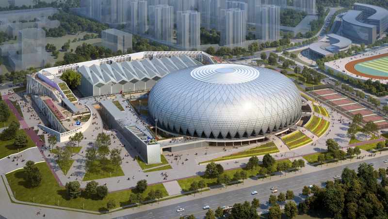  贵阳人的新地标：奥体中心二期即将落成，那些你不知道的故事 文化旅游