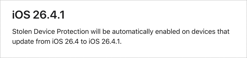  iOS 26.4.1深度解析：苹果如何修复跨设备同步与WiFi断连顽疾 IT技术 iOS 26.4.1深度解析：苹果如何修复跨设备同步与WiFi断连顽疾 IT技术