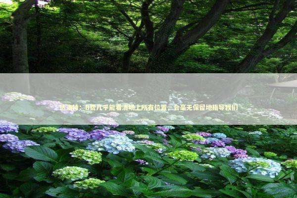 达洛特：B费几乎能看清场上所有位置，会毫无保留地指导我们