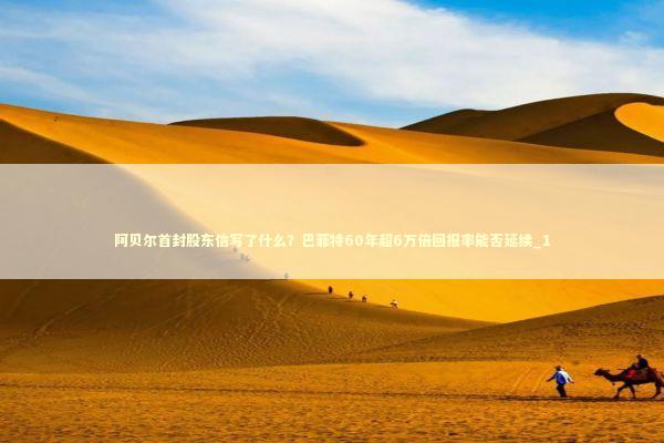 阿贝尔首封股东信写了什么？巴菲特60年超6万倍回报率能否延续_1
